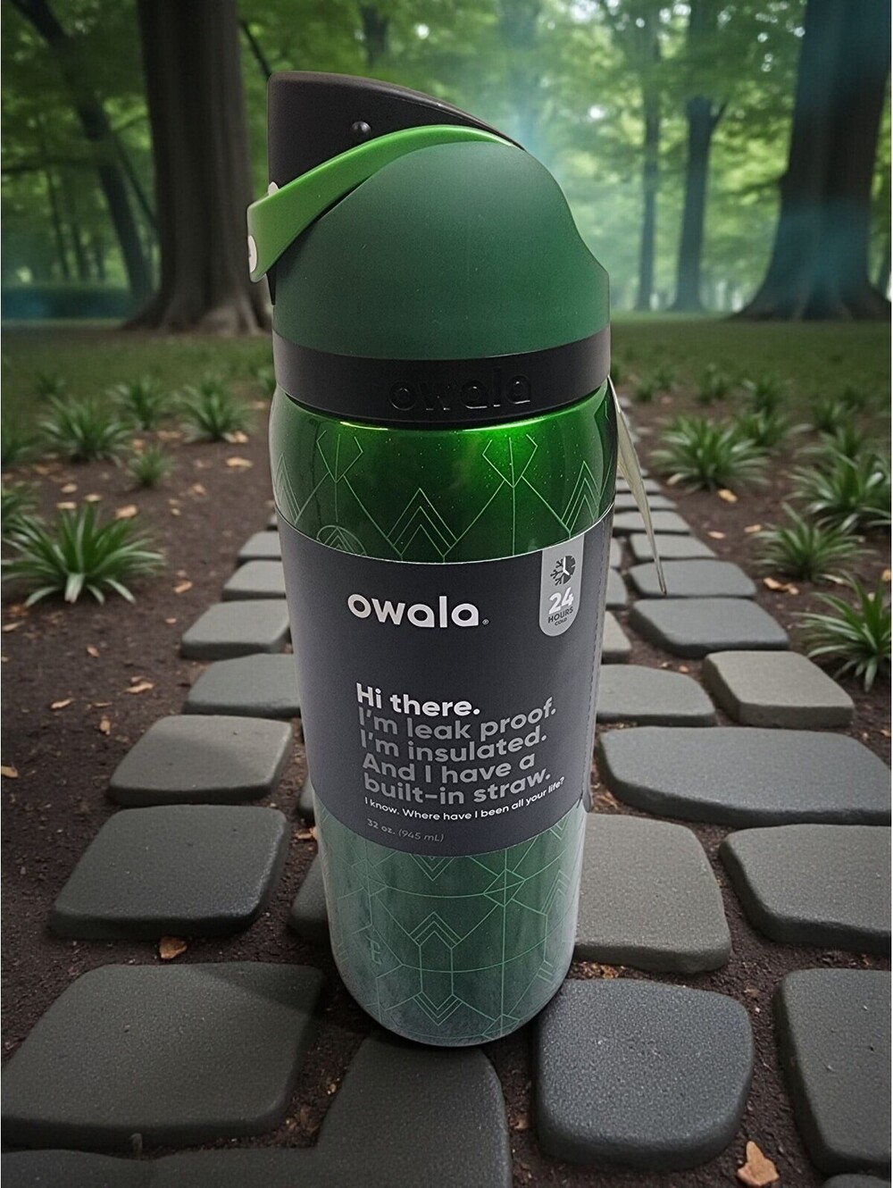🧙OWALA X WICKED ELPHABA 32OZ FREE SIP LIMITED EDITION BRAND NEW READY TO SHIP